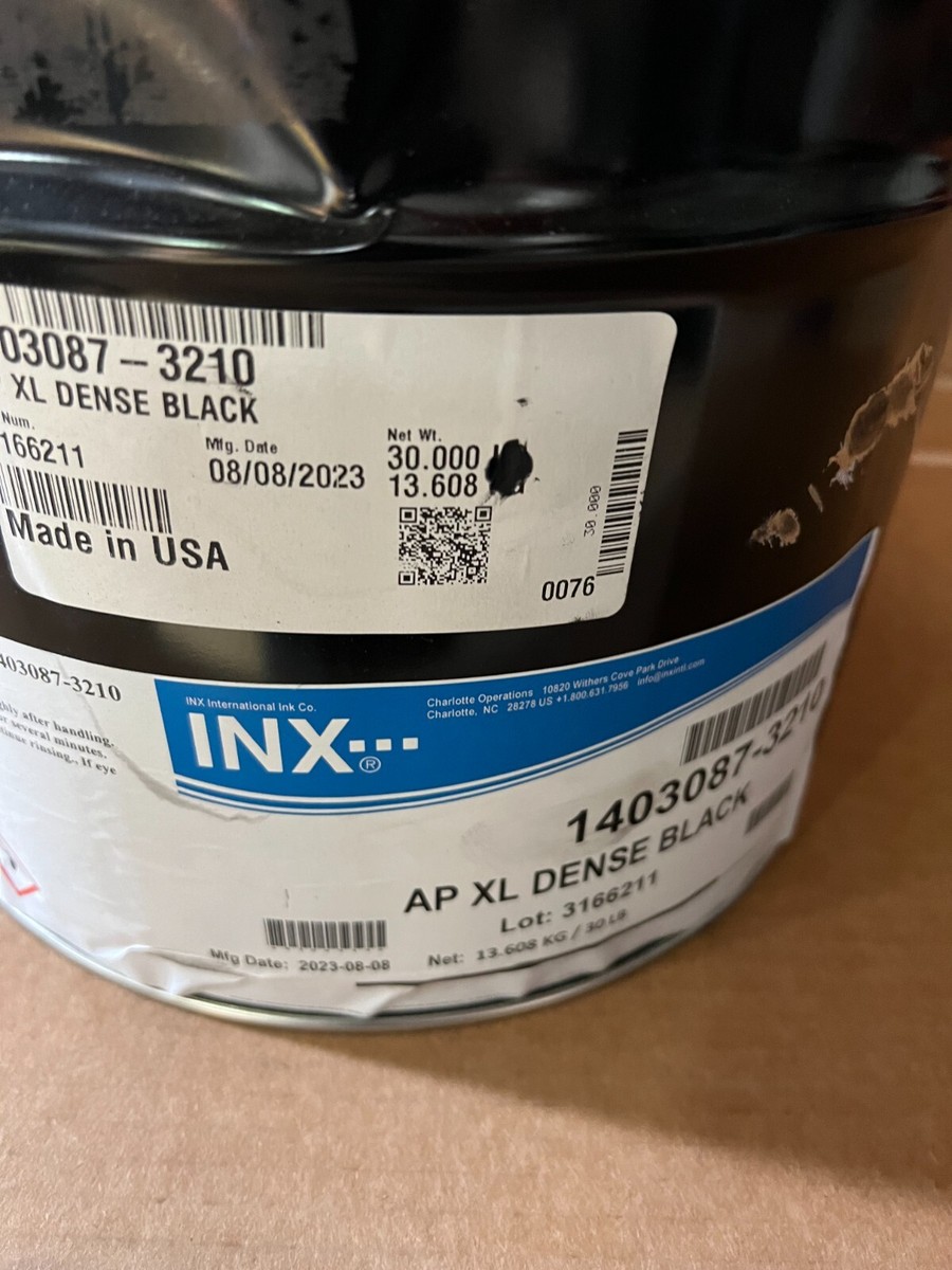 INX International AP XL Dense Black High Performance Inks