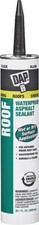 NEW CASE 12 DAP 18268 10OZ BLACK ROOFTOP ROOF SEALANT CAULK 8397366