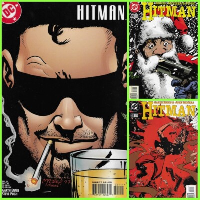 °HITMAN #21 22 28 VERSCHIDENE NUMMERN° USA DC 19934 Auswahl Garth Ennis