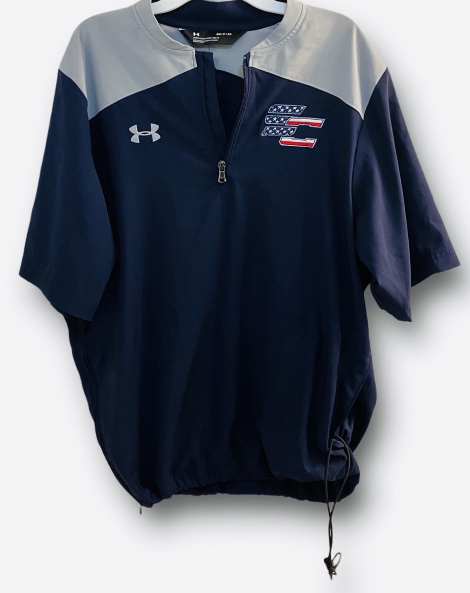 STEPHEN CURRY Under Armour Team USA Pullover Loose Windbreaker Zip