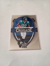 2006 Rookies & Stars Rookie Crusade Blue Football Card #6 Marcedes Lewis /500