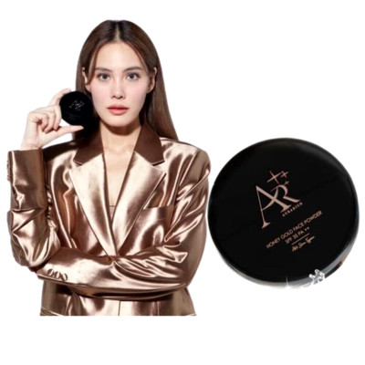 03 Aura Rich Powder Face Cover Waterproof Honey Gold Mineral SPF35 PA++  Powder.