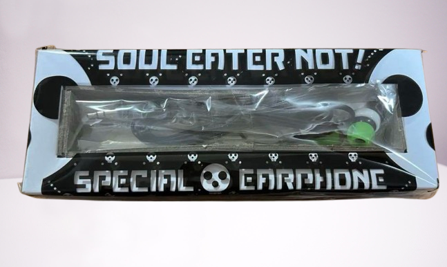 SOUL EATER NOT! Appendix Special earphones NEW Shonen Gangan