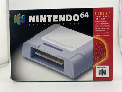 Offizieller Nintendo 64 Controller Pak - - Neu/Sealed - N64 - NUS-004 - Memory Card