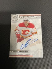 2023 UD SP AUTHENTIC #199 MARTIN POSPISIL FUTURE WATCH AUTO ROOKIE RC /999
