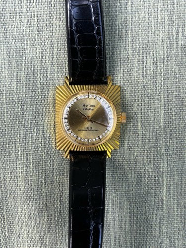 Bolivia Electra 360 Unbreakable Spring Wind Omatic, Black Patent Band Working