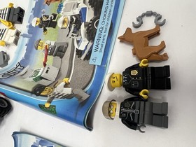 LEGO City Police LOT High Speed Police Chase 60042 K9 Van 7285 ATM Robbers 7279