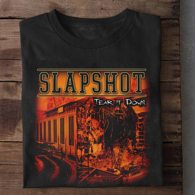 NEW Slapshot Band Tear It Down T Shirt Full Size S to 5XL AL1178