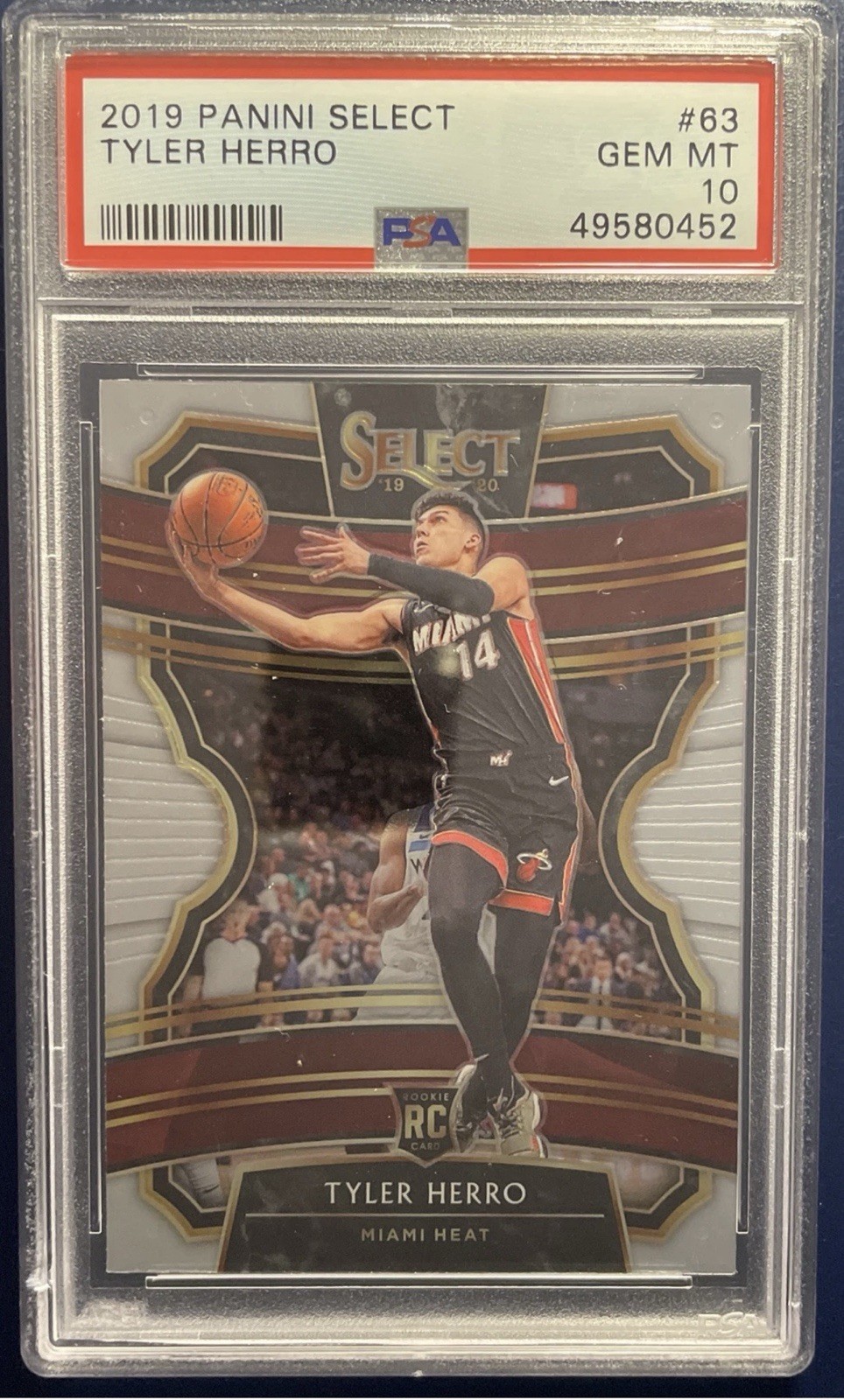 psa 10 bam adebayo And Tyler  Herro Rookie Cards Gem Mint view 3