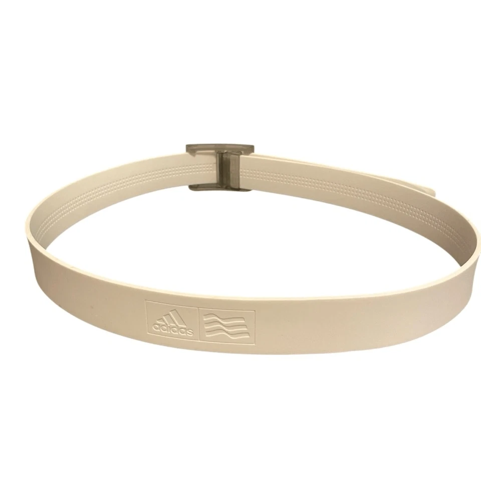 Adidas Golf Silicona Ajustable Impermeable Cinturón Blanco Talla 48 Foto 2 de 4