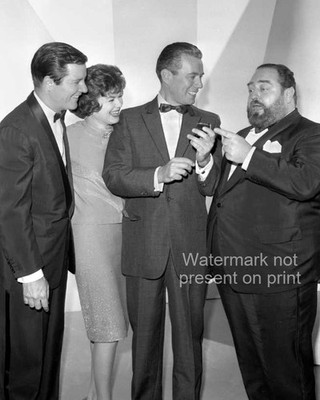 Richard Long Barbara Hale John Forsythe Sebastian Cabot Photo 8x10 1963 TV Show