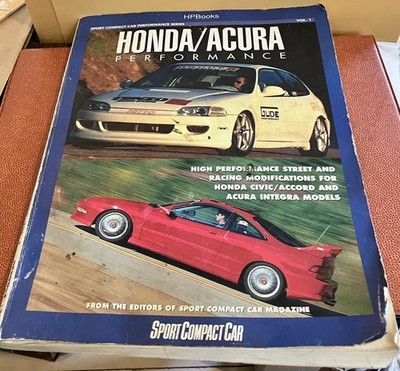 Honda Acura Performance Book HPBooks Sport Compact Car Civic Integra Mods Vol 1