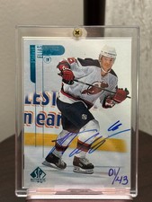 1998-99 SP Authentic - Patrik Elias #50 Autographed 01/43