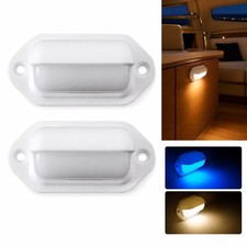 2pcs 2.6 12v Led Courtesy Light Rv Marine Camper Cabin Deck Step Lamp 2pcs 2.6 12v Led Courtesy Light Rv Marine Camper Cabin Deck Step Lamp