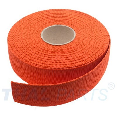 10m Gurtband 40mm Breit - ca. 1,6mm stark - Orange PP Taschengurt Taschenband