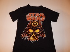 star wars graphic t shirt with DARK VADER Size SM/C/P   CHILDS T SHRIT  45 