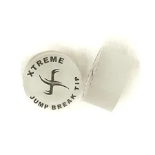 TWO (2) Xtreme Clear Break Jump™ Cue Tip - Bullet Resistant Tips - WHY PAY MORE!