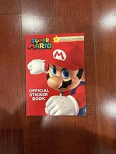 Super Mario Official Sticker Book Nintendo Paperback