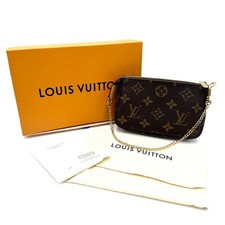 LOUIS VUITTON M58009 Mini Pochette Accessori Monogram Pouch Authentic