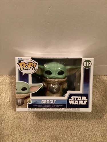 FUNKO POP! GROGU #819~ MINT~ STAR WARS SERIES ~