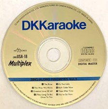 DK KARAOKE - USA-18 SING-A-LONG FAVORITES - VOLUME 3 - RARE