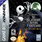 Nightmare Before Christmas Pumpkin King - Game Boy Adv