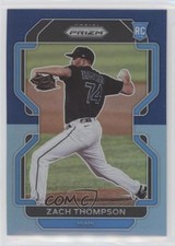 2022 Panini Prizm Tier II Blue & Carolina Blue Prizm Zach Thompson #159 05s6