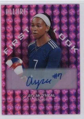 2025 Upper Deck Allure SE First Look Purple Diamond 2/10 Asjia O'Neal Auto 6kv
