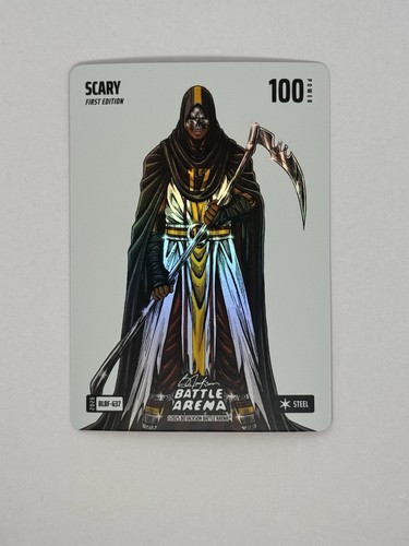 2026 Bo Jackson Battle Arena Scary Terry McLaren First Ed Steel Foil BLBF-637