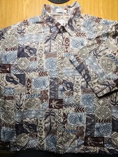 Pierre Cardin Mens Short Sleeve Button Up Made In Korea Size XXL