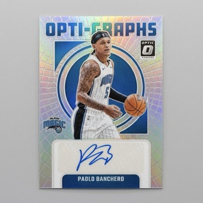 2024-25 Panini Donruss Optic - Opti-Graphs Paolo Banchero #OG-PAO Holo Prizm /99