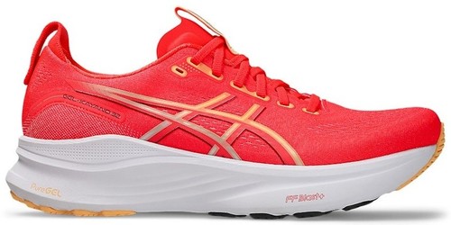 Asics Gel Kayano 22 Red Pepper Black Flash Yellow Shoes  display picture 3