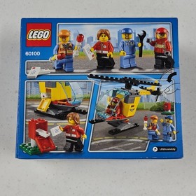 NEW SEALED City Airport Starter Set 60100 81pcs Complete Set Box Ages 5-12