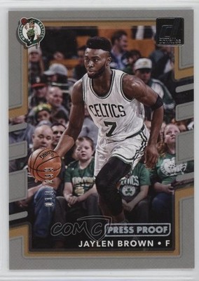 2017-18 Panini Donruss Press Proof Silver /299 Jaylen Brown #6 0gp4