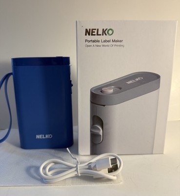 Nelko Portable Label Printer Maker Machine P21 Bluetooth Wireless iOS Android