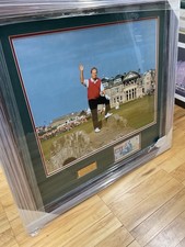 Jack Nicklaus Farewell to St Andrews Photo Framed w/ Nicklaus Themed Note 28x26
