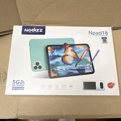 Nodizz Npad18 Android 15.0 Tablet 10.1'' Incell 12GB RAM 512GB 5G Wi-Fi Grey