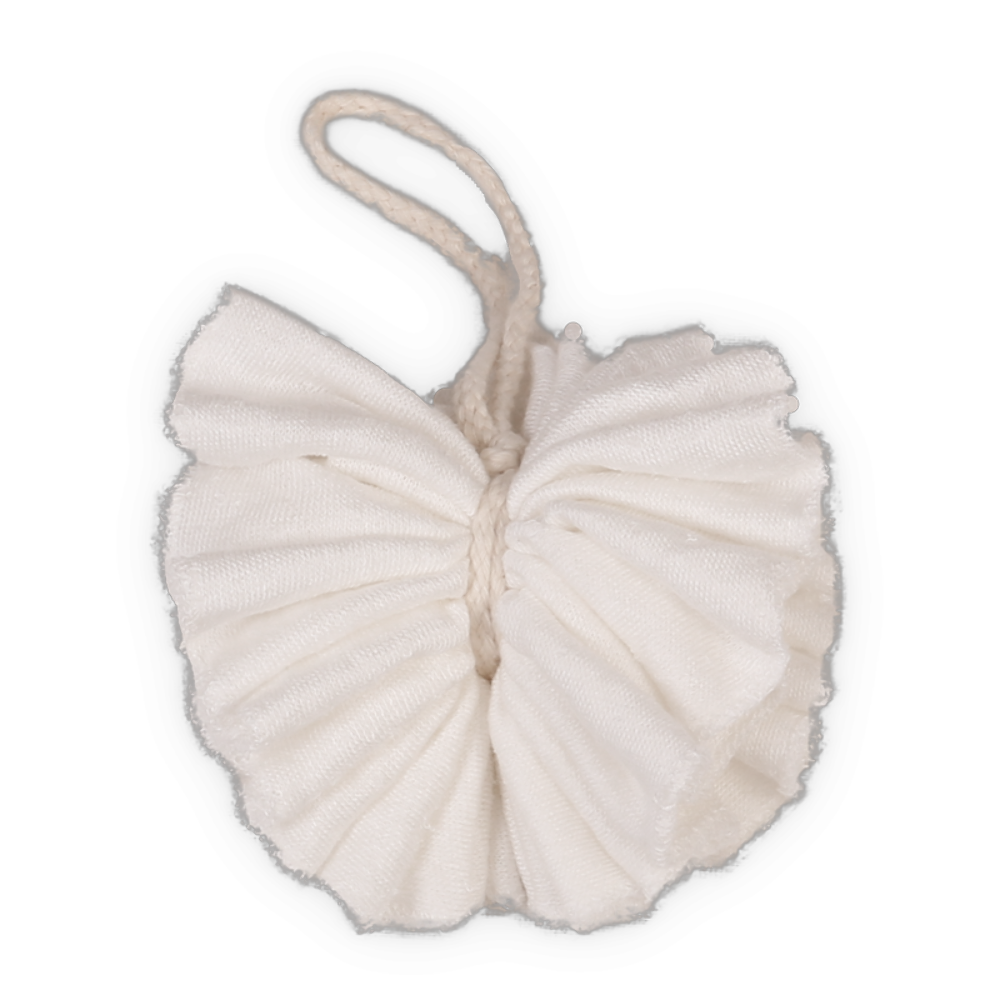 Eco Bath Bamboo Bath Pouf