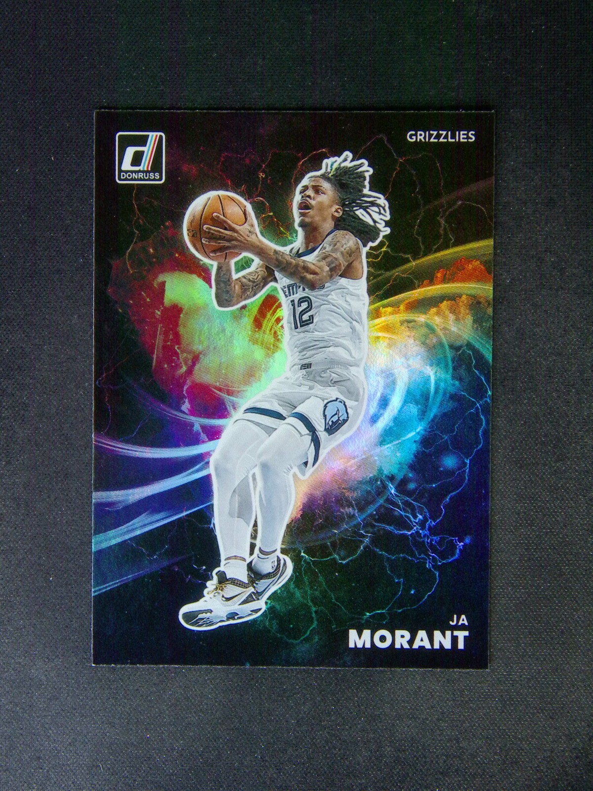 2022-23 Panini Donruss Ja Morant #22 Night Moves Case Hit SSP