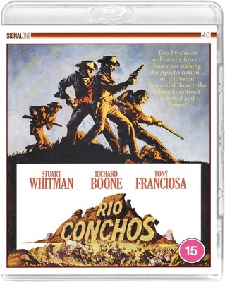Rio Conchos (Blu-ray) Jim Brown Warner Anderson Richard Boone (UK IMPORT)