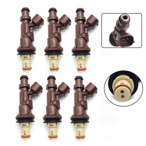 6PCS For Toyota Tacoma Tundra 4Runner 1999-04 V6 3.4L Fuel Injectors 23250-62040 - Picture 5 of 12