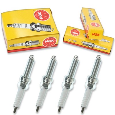 4pcs 2012 KTM 1190 RC8 R NGK Standard Spark Plugs 1195cc 72ci White Kit Set yg