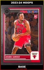 Adama Sanogo - 2023-24 Panini Nba Hoops Premium Stock #47 Rookie (RC) - Bulls