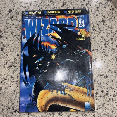 Wizard The Guide To Comics Magazine #24 August 1993 Batman Reborn 