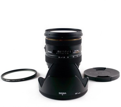 Sigma EX 24-70mm f/2.8 DG HSM Zoom Lens for Nikon F-Mount - Fast Aperture f/2.8