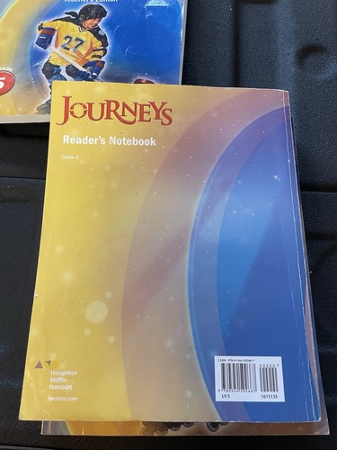 Journeys Reader's Notebook, Grade 5, Houghton Mifflin Teachers Edition /Student - Picture 6 of 6