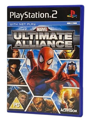 Marvel Ultimate Alliance UK Sony Playstation 2 PS2 Spiel Game