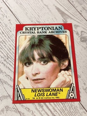 Superman II Kryptonian Crystal Bank Archives Lois Lane 1980 DC