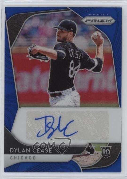 2020 Panini Prizm Rookie Blue Prizm 84/99 Dylan Cease #RA-DC Auto RC 09yc