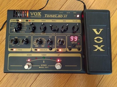 VOX ToneLab ST E-Gitarre Multieffektprozessor Valvetronix funktioniert getestet